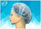 Non - woven MOB / clip cap , single elastic , blue color , CE and ISO certificated