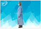 PE coated SBPP fabric Disposable Isolation Gowns with different color